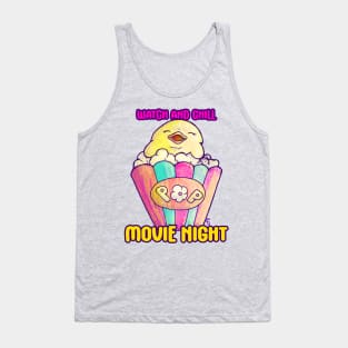 Popcorn and Ducklings Tank Top